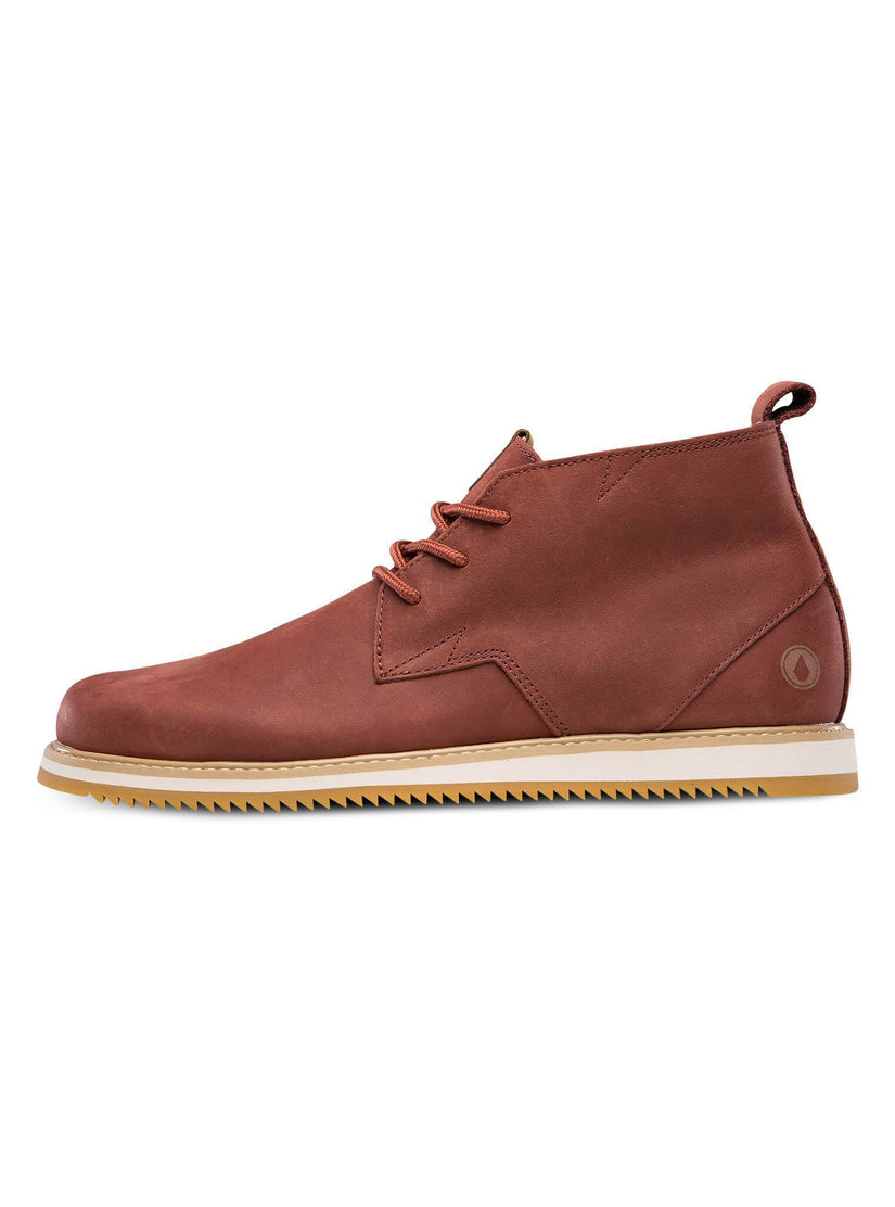Del Coasta Leather Shoe - Rust