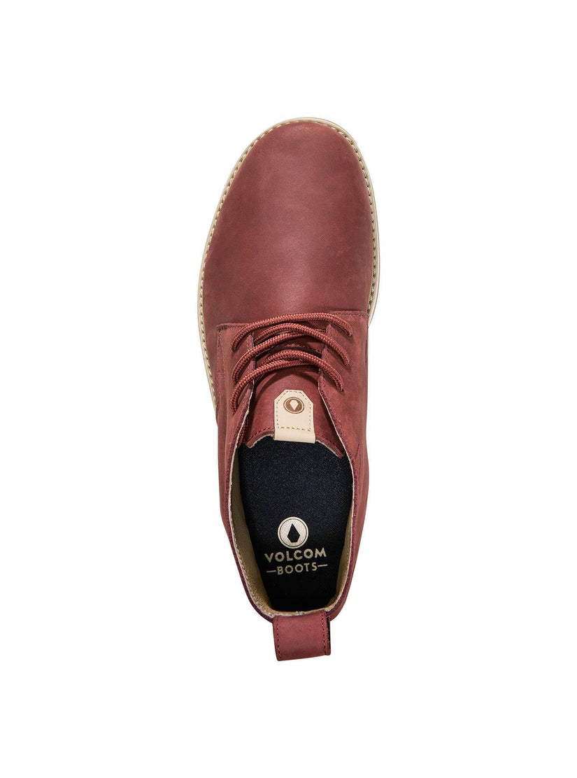 Del Coasta Leather Shoe - Rust