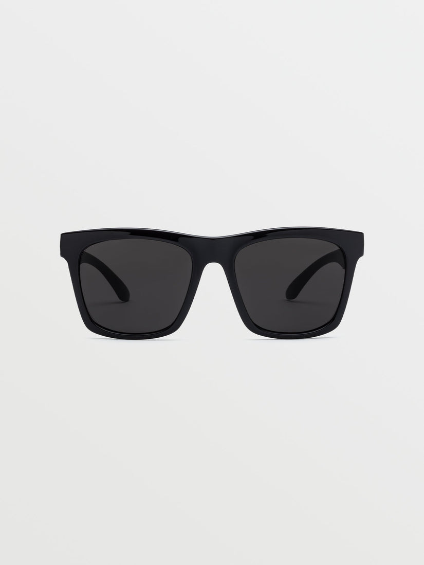Jewel Gloss Black Sunglasses (Gray Lens) - GRAY (VE02500201_0000) [F]